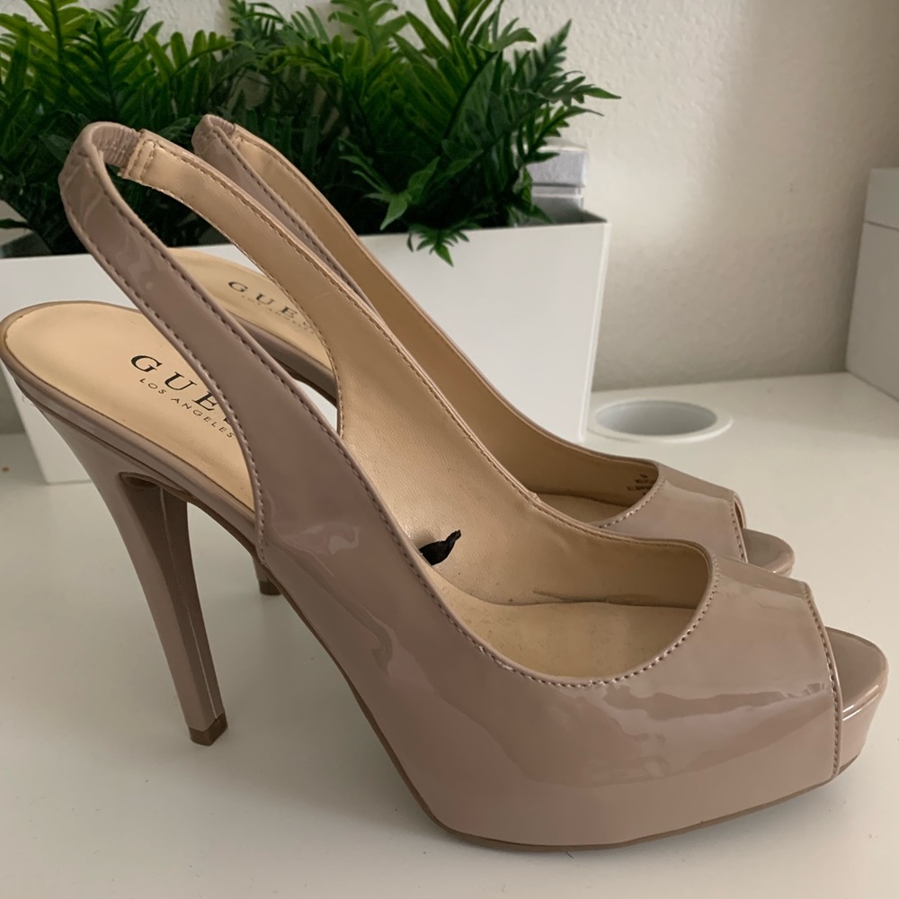 Guess Open Toe Heels